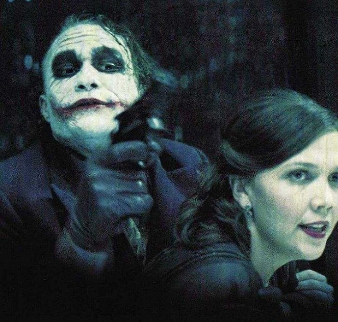 El caballero oscuro - De la película - Heath Ledger, Maggie Gyllenhaal