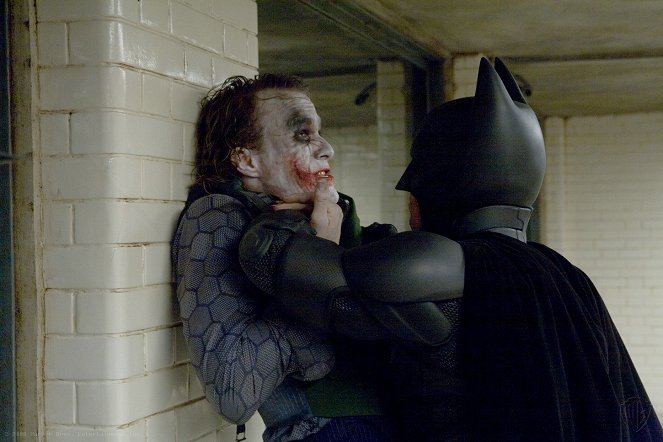 The Dark Knight - Van film - Heath Ledger, Christian Bale