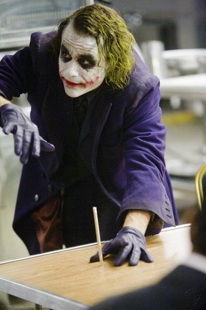 O Cavaleiro das Trevas - Do filme - Heath Ledger