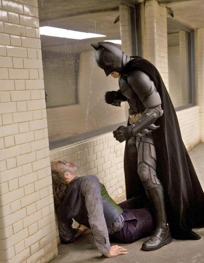 The Dark Knight - Photos - Heath Ledger, Christian Bale