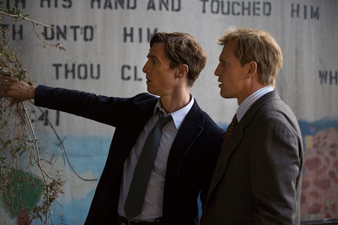 True Detective - Visionen - Filmfotos - Matthew McConaughey, Woody Harrelson