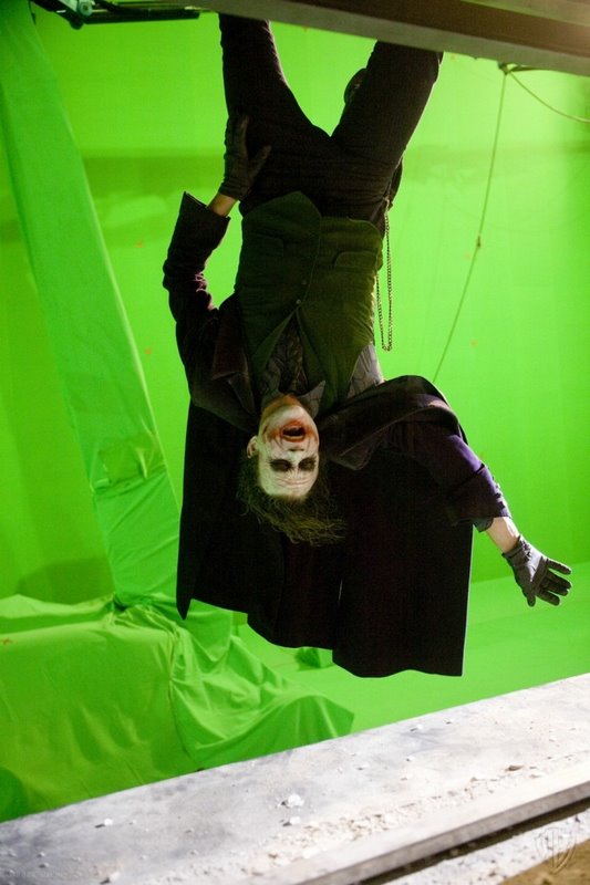 The Dark Knight - Dreharbeiten - Heath Ledger