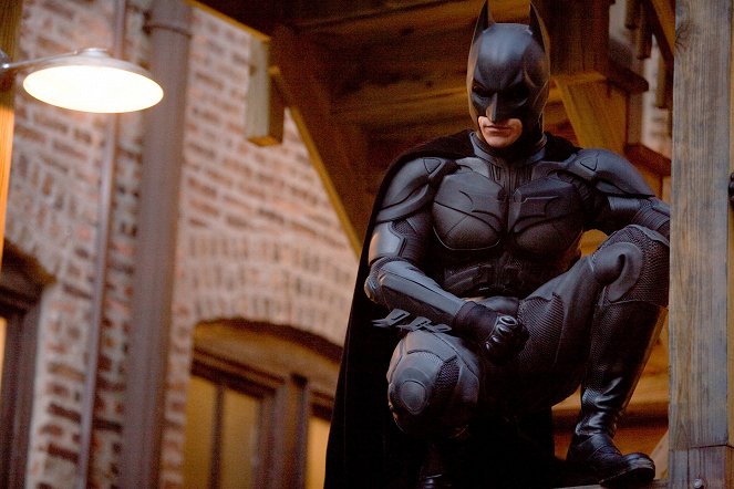 The Dark Knight - Van de set - Christian Bale