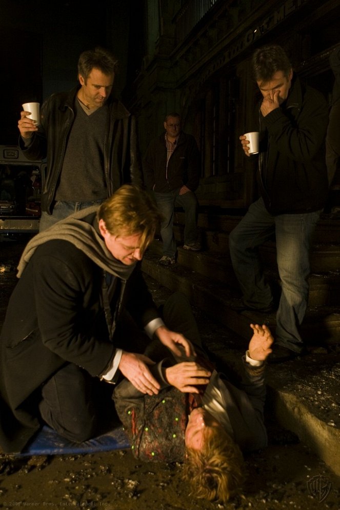The Dark Knight - Making of - Christopher Nolan, Aaron Eckhart