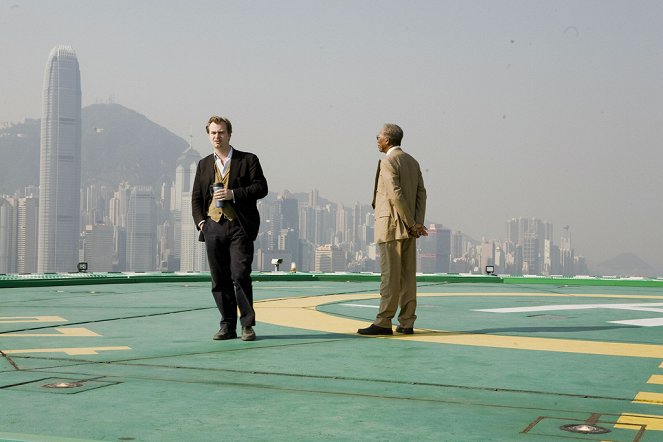 Mroczny Rycerz - Z realizacji - Christopher Nolan, Morgan Freeman
