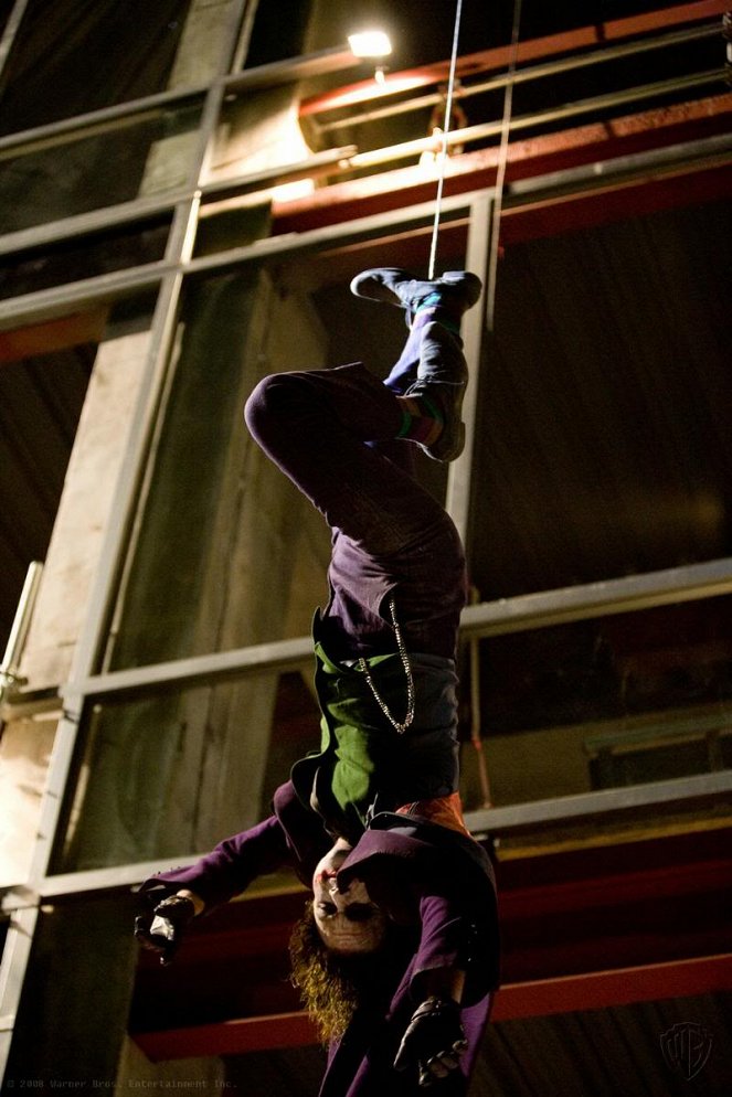 The Dark Knight - Le Chevalier noir - Tournage - Heath Ledger