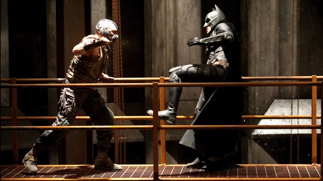 The Dark Knight Rises - Photos - Tom Hardy, Christian Bale