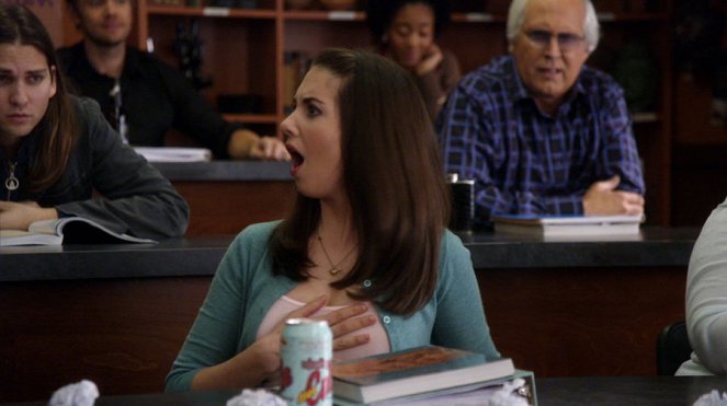 Community - Applied Anthropology and Culinary Arts - Photos - Alison Brie, Chevy Chase