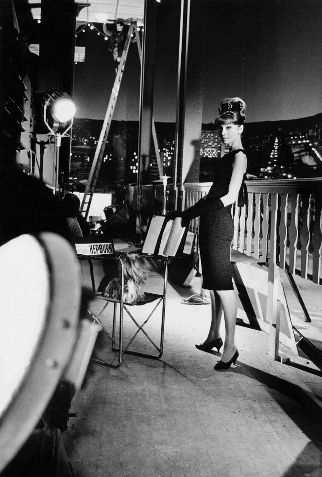 Poreilua Pariisissa - Kuvat kuvauksista - Audrey Hepburn