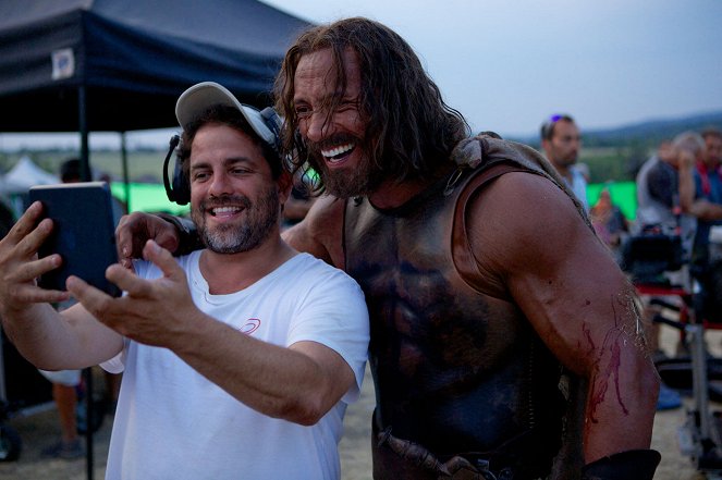 Hercules - Dreharbeiten - Brett Ratner, Dwayne Johnson