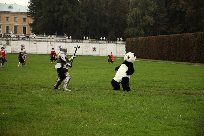 Podarok s charaktěrom - Z nakrúcania