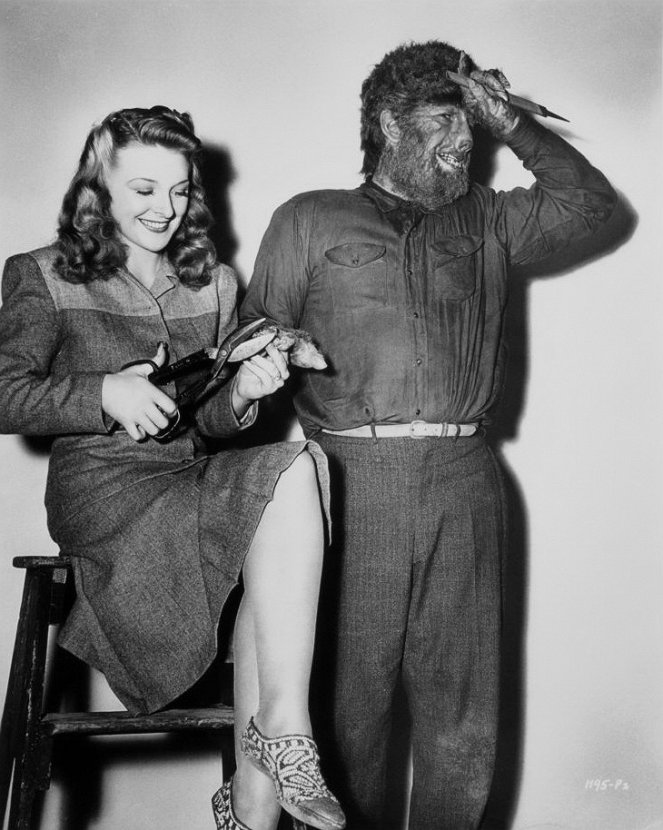 The Wolf Man - Making of - Evelyn Ankers, Lon Chaney Jr.