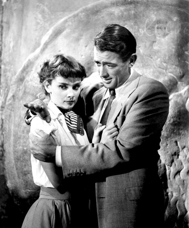 Férias em Roma - Do filme - Audrey Hepburn, Gregory Peck