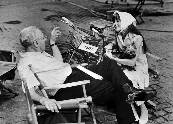 My Fair Lady - Van de set - George Cukor, Audrey Hepburn