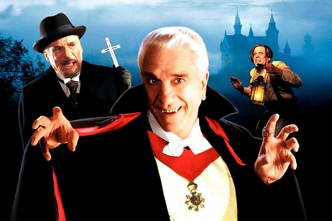 Mel Brooks' Dracula - Tot aber glücklich - Werbefoto - Mel Brooks, Leslie Nielsen, Peter MacNicol