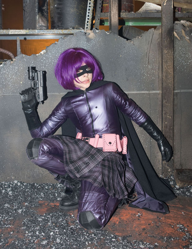 Kick-Ass - O Novo Super-Herói - De filmagens - Chloë Grace Moretz