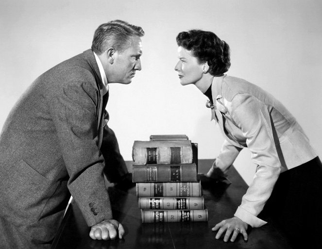Ehekrieg - Werbefoto - Spencer Tracy, Katharine Hepburn