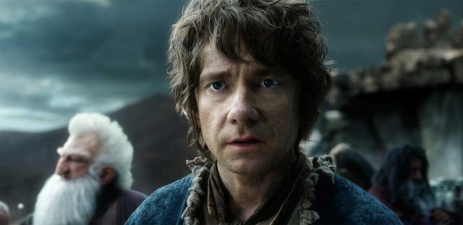 Hobbit: Bitwa pięciu armii - Z filmu - Ken Stott, Martin Freeman