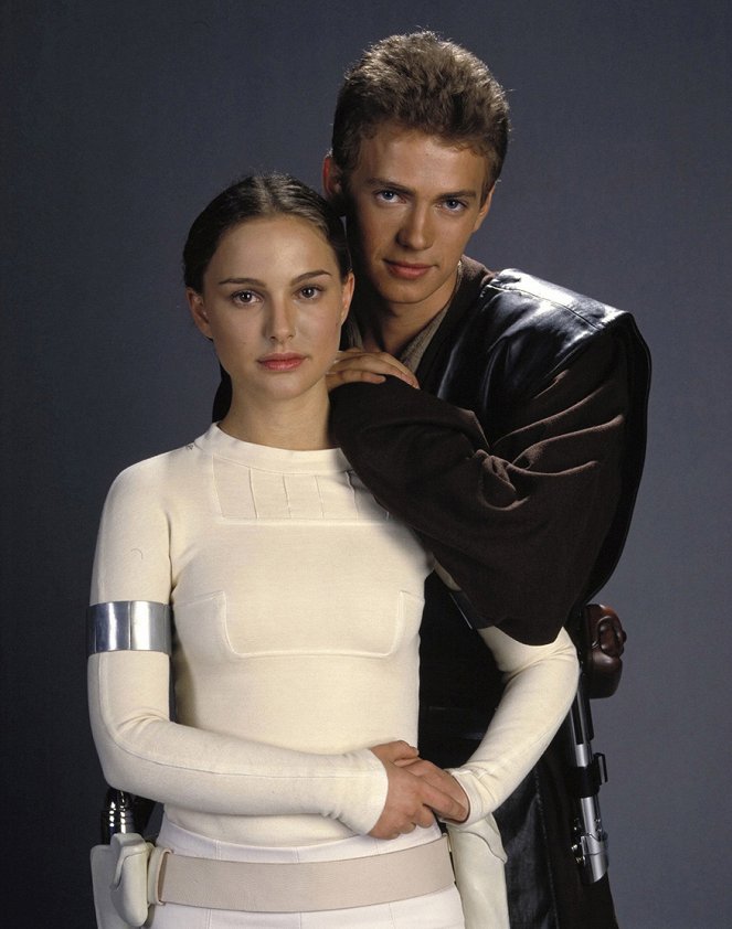 Star Wars: Episodi II: Kloonien hyökkäys - Promokuvat - Natalie Portman, Hayden Christensen