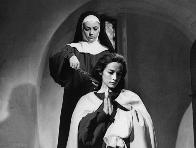 Diálogos de Carmelitas - De la película - Jeanne Moreau, Pascale Audret