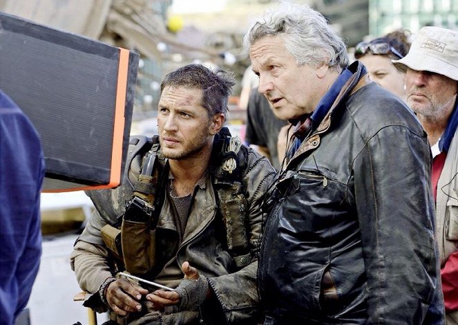 Mad Max : Fury Road - Tournage - Tom Hardy, George Miller