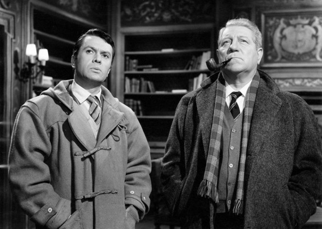 Maigret en el caso de la condesa - De la película - Robert Hirsch, Jean Gabin