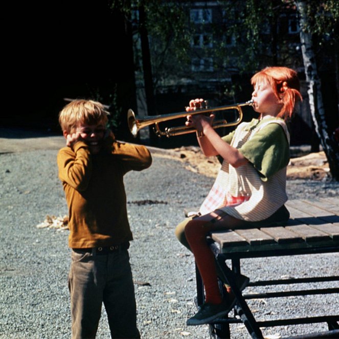 På rymmen med Pippi Långstrump - De la película - Pär Sundberg, Inger Nilsson