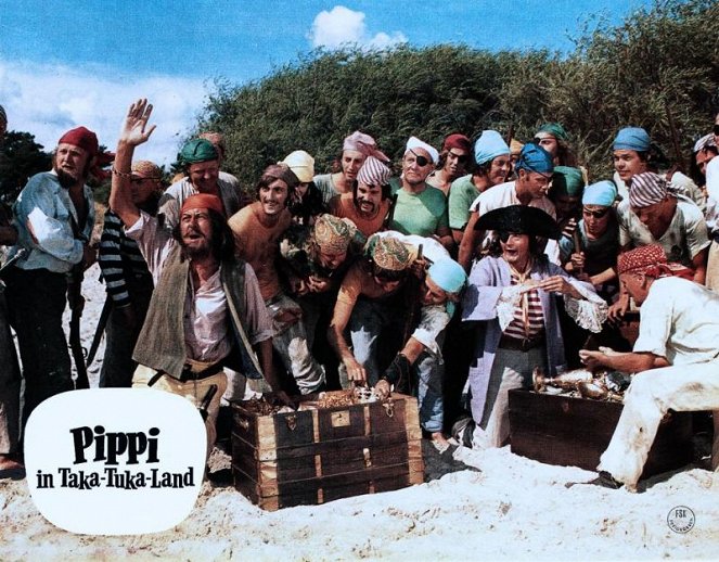 Pippi Långstrump på de sju haven - Cartes de lobby
