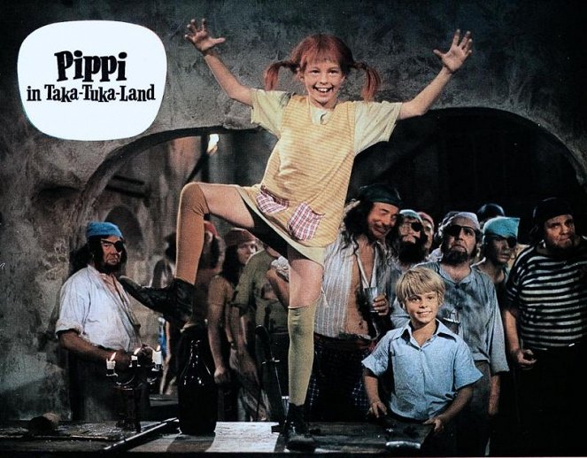 Pippi w kraju Taka-Tuka - Lobby karty - Inger Nilsson, Pär Sundberg