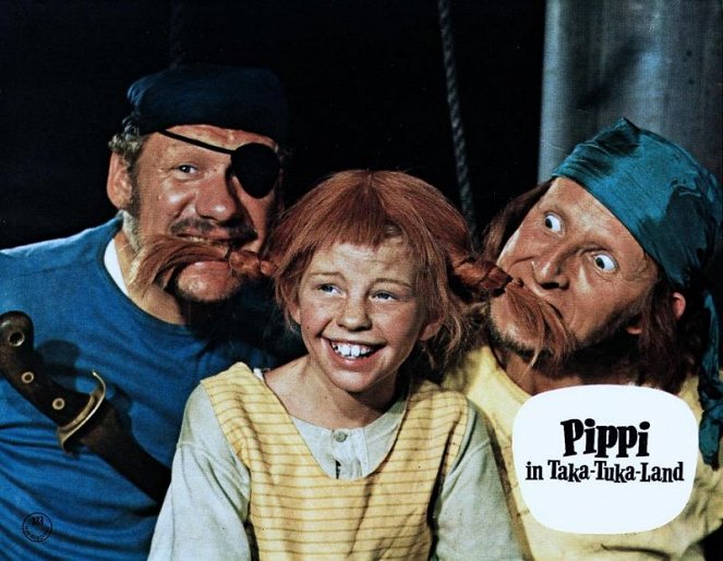 Pippi w kraju Taka-Tuka - Lobby karty - Wolfgang Völz, Inger Nilsson