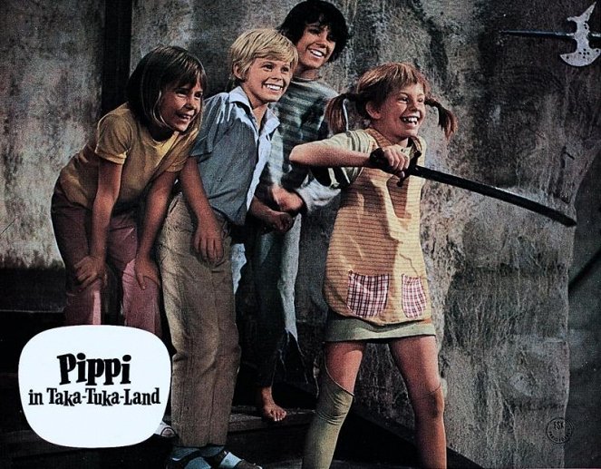 Pippi in the South Seas - Lobby Cards - Maria Persson, Pär Sundberg, Staffan Hallerstam, Inger Nilsson