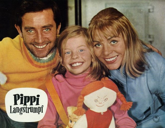 Pippi Långstrump - Lobbykaarten - Hans Clarin, Inger Nilsson, Margot Trooger