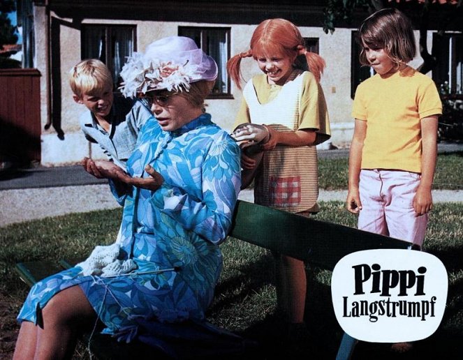 Pippi Långstrump - Fotocromos - Pär Sundberg, Margot Trooger, Inger Nilsson, Maria Persson