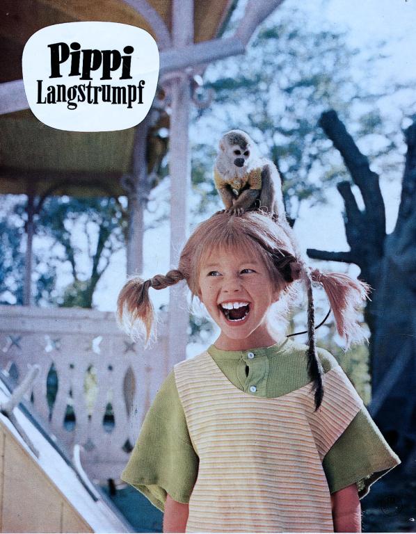 Pippi Långstrump - Lobby karty - Inger Nilsson