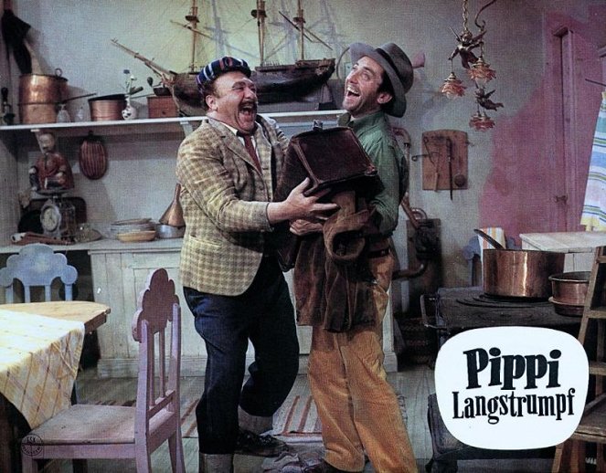 Pippi Långstrump - Cartões lobby - Paul Esser, Hans Clarin