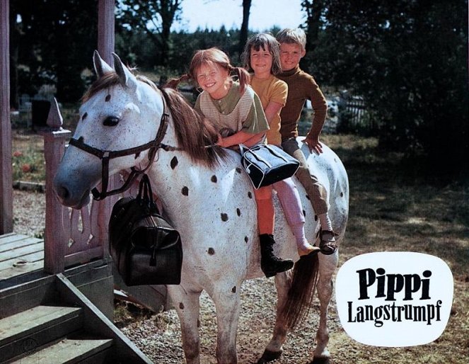 Pippi Longstocking - Lobby Cards - Inger Nilsson, Maria Persson, Pär Sundberg