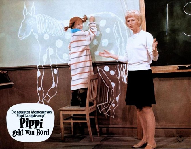 Här kommer Pippi Långstrump - Cartes de lobby - Inger Nilsson
