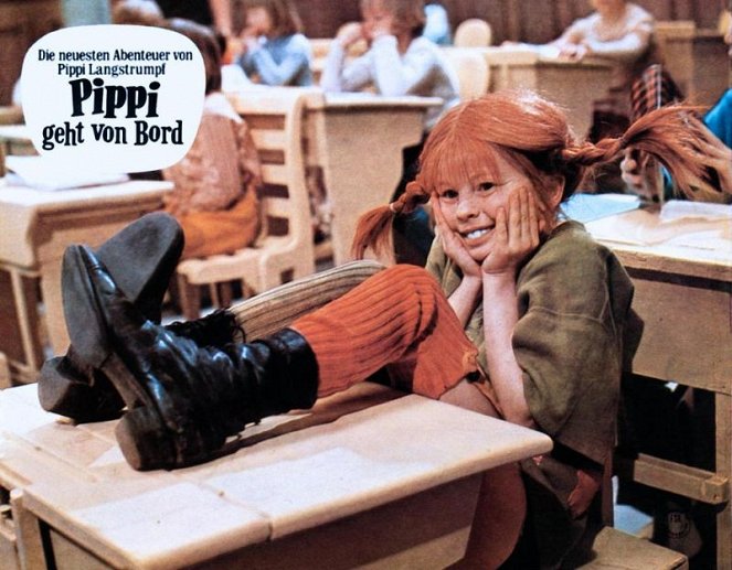 Här kommer Pippi Långstrump - Lobby karty - Inger Nilsson
