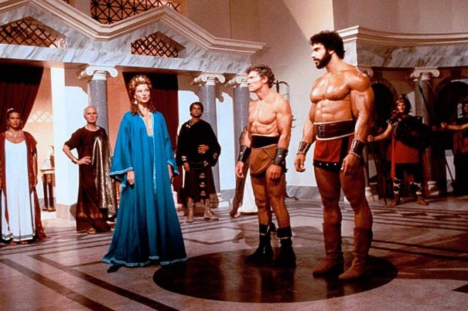 Sedm slavných gladiátorů - Z filmu - Brad Harris, Lou Ferrigno