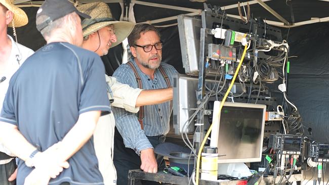 Das Versprechen eines Lebens - Dreharbeiten - Russell Crowe