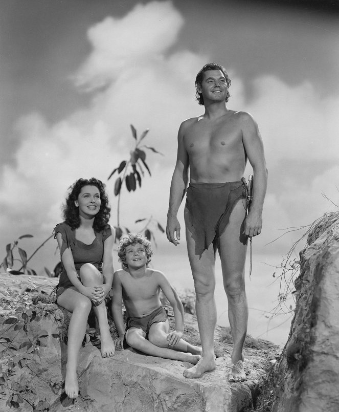 Tarzan's Secret Treasure - Van film - Maureen O'Sullivan, Johnny Sheffield, Johnny Weissmuller