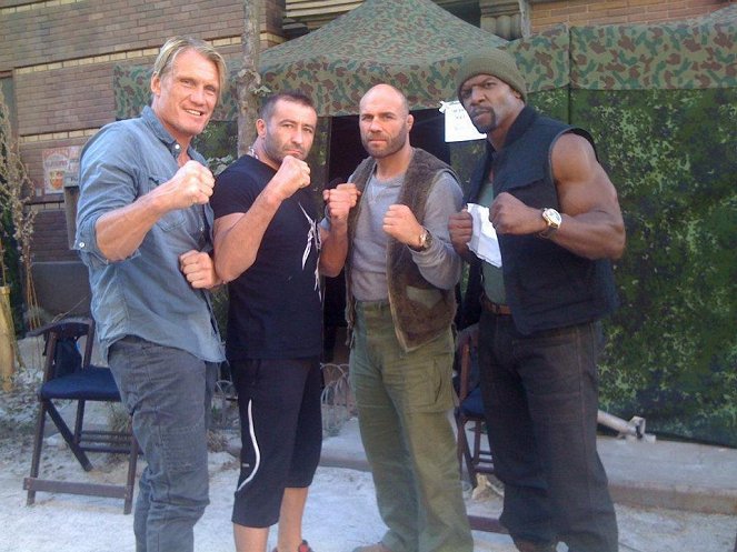 The Expendables 2: Back For War - Dreharbeiten - Dolph Lundgren, Randy Couture, Terry Crews