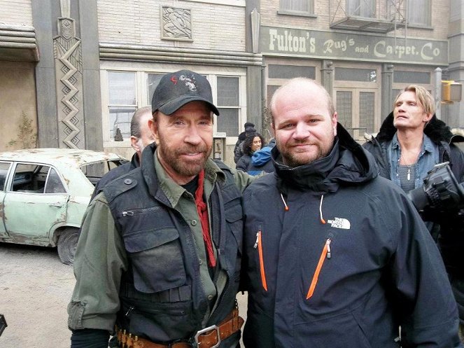 The Expendables 2: Back For War - Dreharbeiten - Chuck Norris, Dolph Lundgren