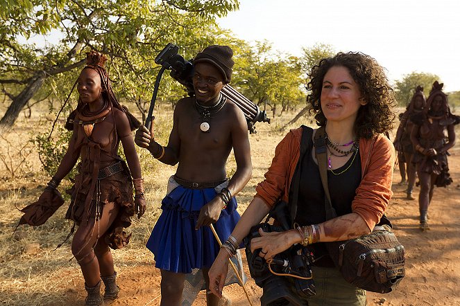 Les Himbas font leur cinéma - Van film