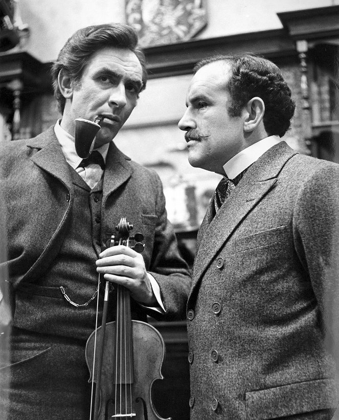 Sherlock Holmes magánélete - Filmfotók - Robert Stephens, Colin Blakely