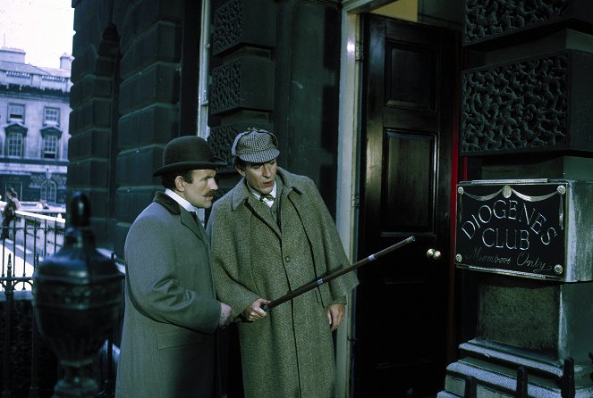 Das Privatleben des Sherlock Holmes - Filmfotos - Colin Blakely, Robert Stephens