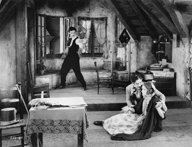 La Bohème - Van film - John Gilbert, Roy D'Arcy, Lillian Gish