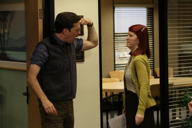 The Office (U.S.) - Andy's Ancestry - Photos - Ed Helms, Kate Flannery