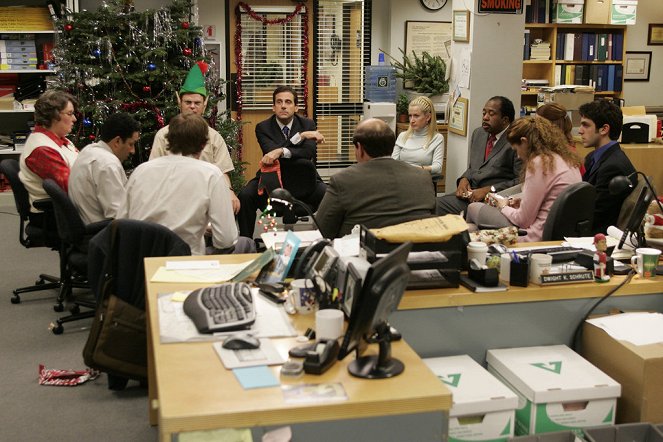 The Office - La fiesta de Navidad - De la película - Steve Carell, Angela Kinsey