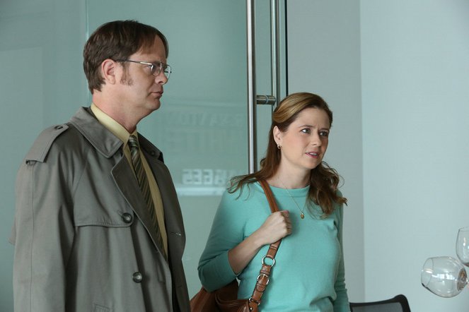 The Office (U.S.) - Season 9 - The Whale - Photos - Rainn Wilson, Jenna Fischer